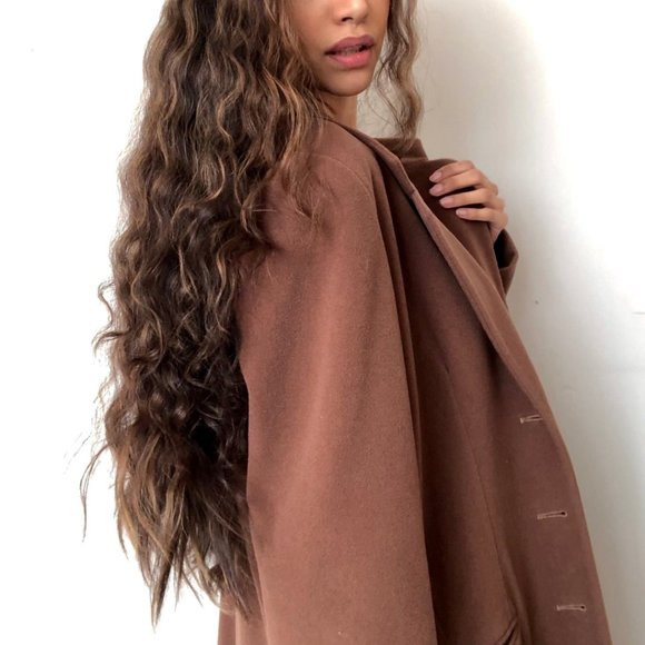 Vintage Wool & Cashmere Blend Blazer - Picture 3 of 4